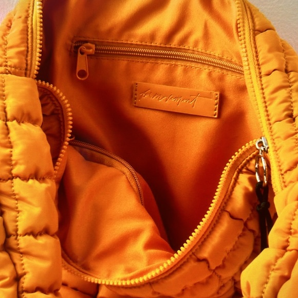 Free People Quilted Carryall Color Golden Sunrise - Picture 4 of 4